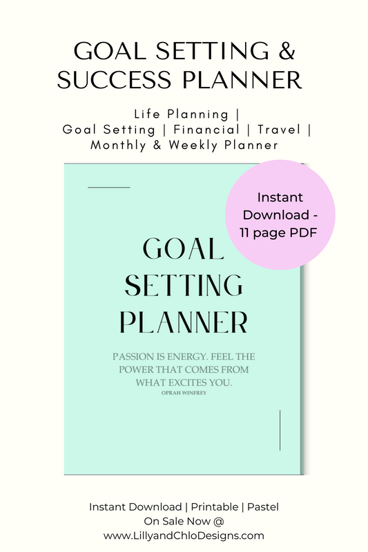 The Ultimate Goal Setting and Success Planning Toolkit - Life Goals & Family Planning